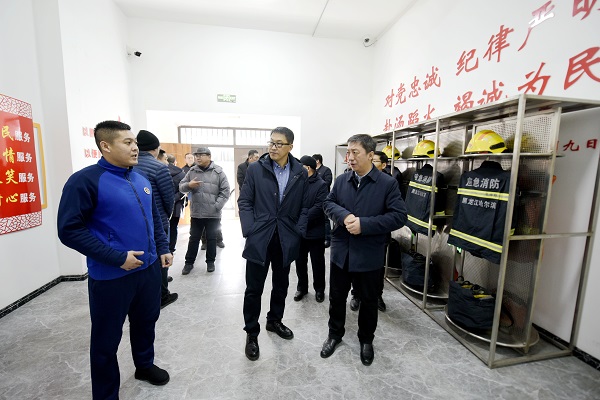 省教育厅到我校检查指导安全工作