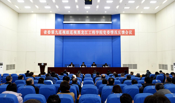 省委第九巡视组向黑龙江工程学院党委反馈巡视情况