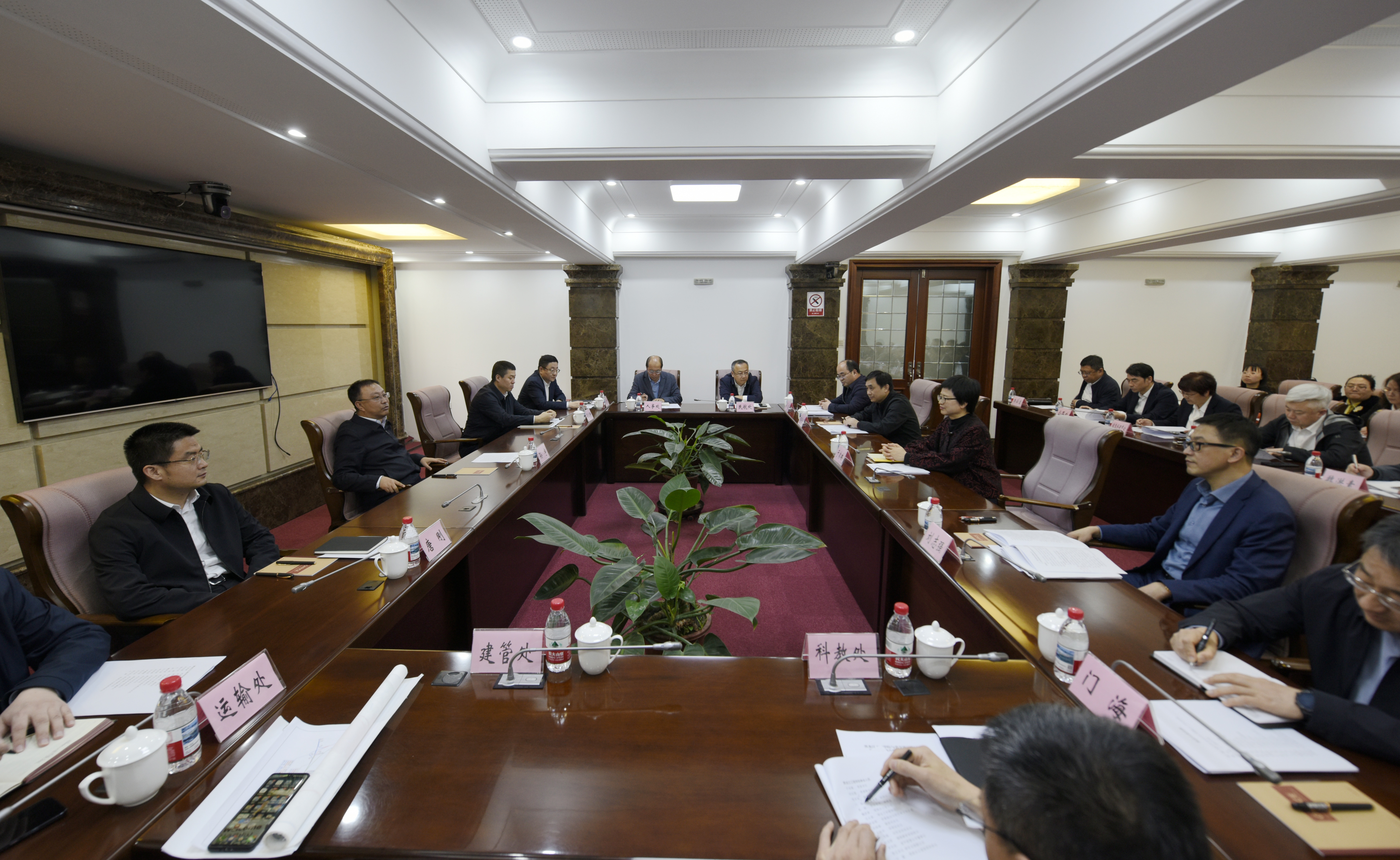 学校领导率队赴省交通运输厅开展走访调研