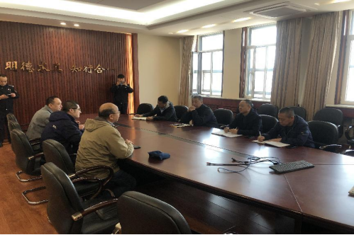 哈尔滨市公安局政保支队来我校走访调研安全保卫工作